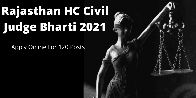 Rajasthan HC Civil Judge Bharti 2021