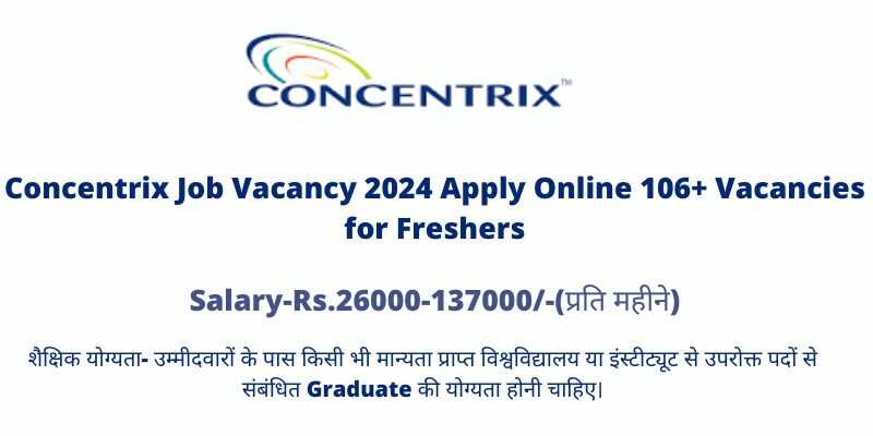 Concentrix Job Vacancy 2024